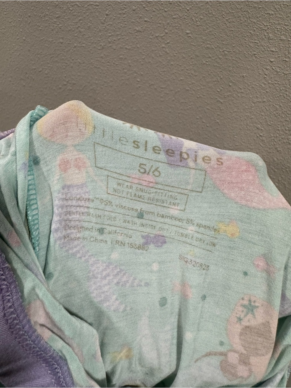 Little Sleepies Mermaid Magic 2 Piece Bamboo Pajamas - Picture 9 of 9